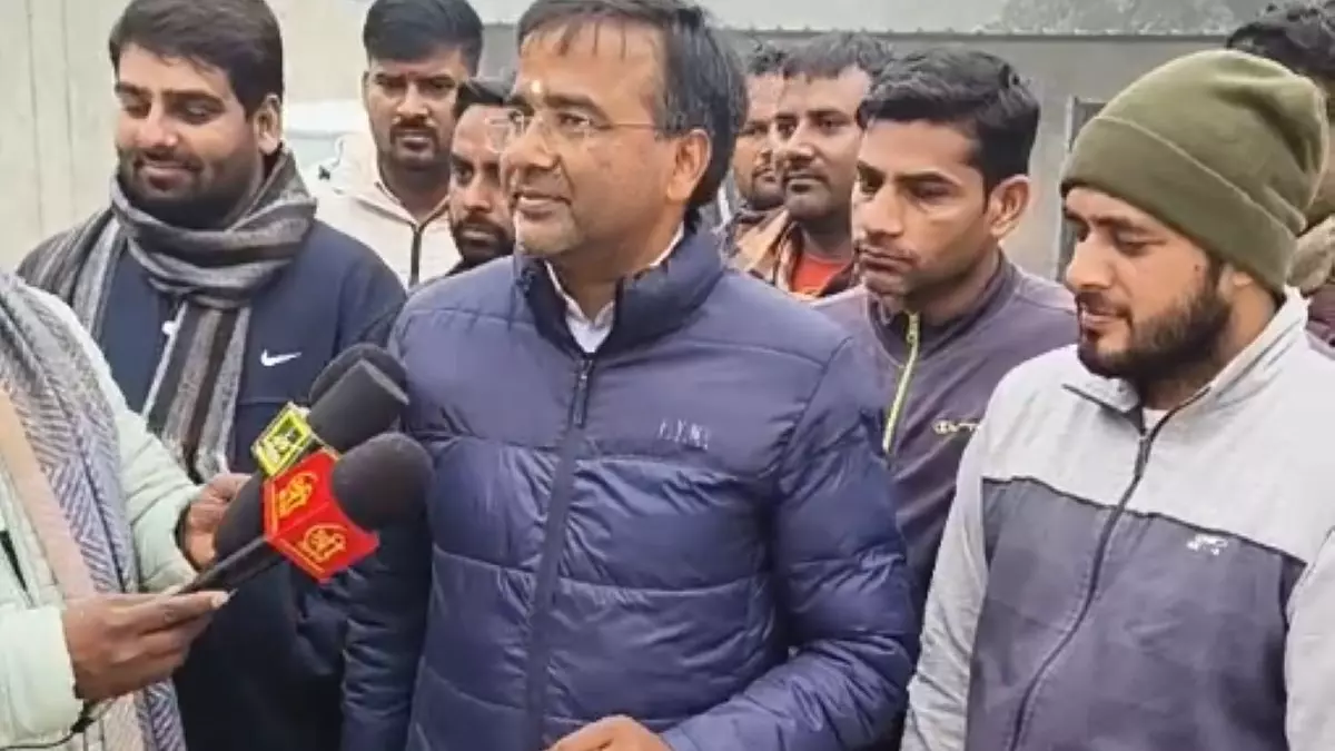 Congress MLA Virendra Jati from Jhabreda