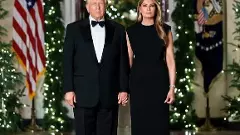 Trump warns against infiltration by bad Santa, defends coal in jovial Christmas calls with kids