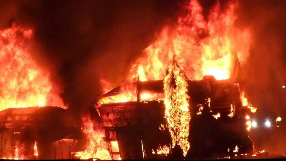 Chitradurga fire accident