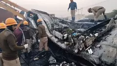 Bus fire, Chitradurga, Karnataka