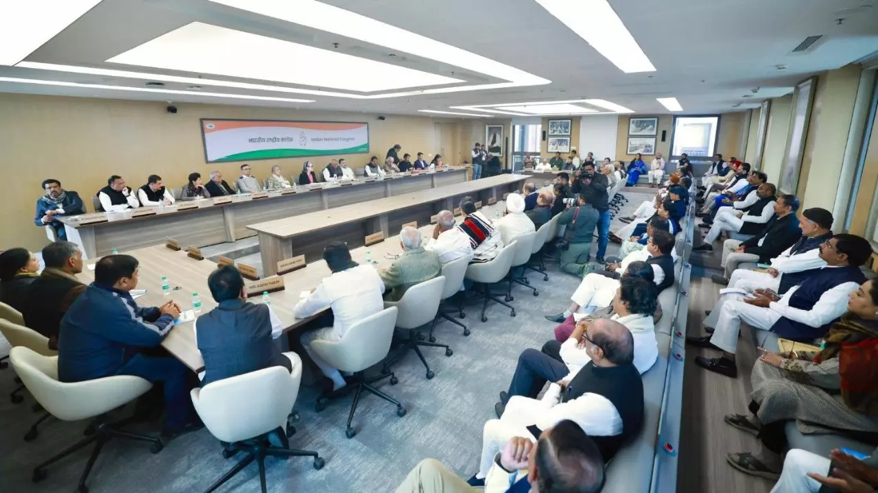 Congress Working Committee meeting