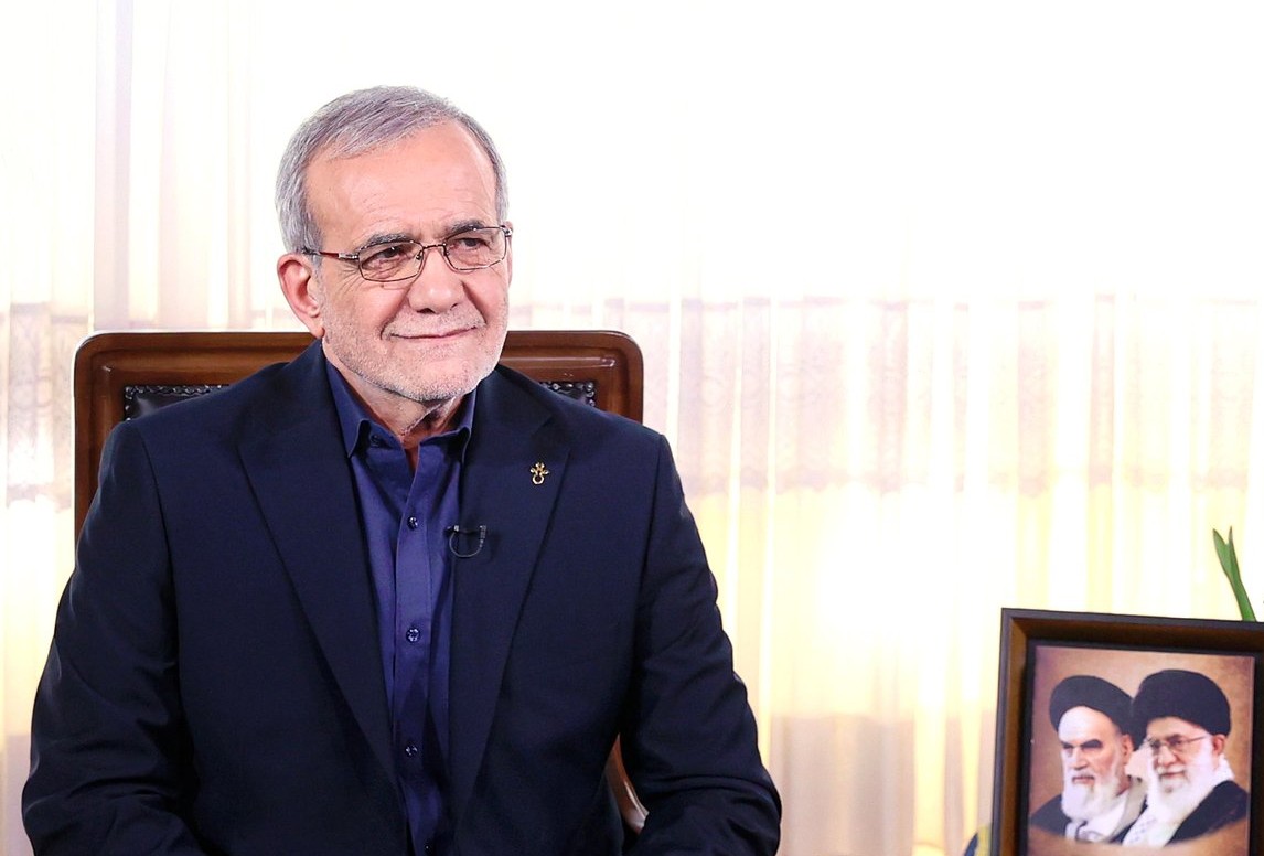 Iran is in full-scale war with Israel and the West, says Pezeshkian