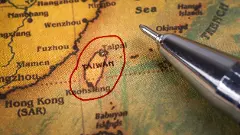 China encircles Taiwan with