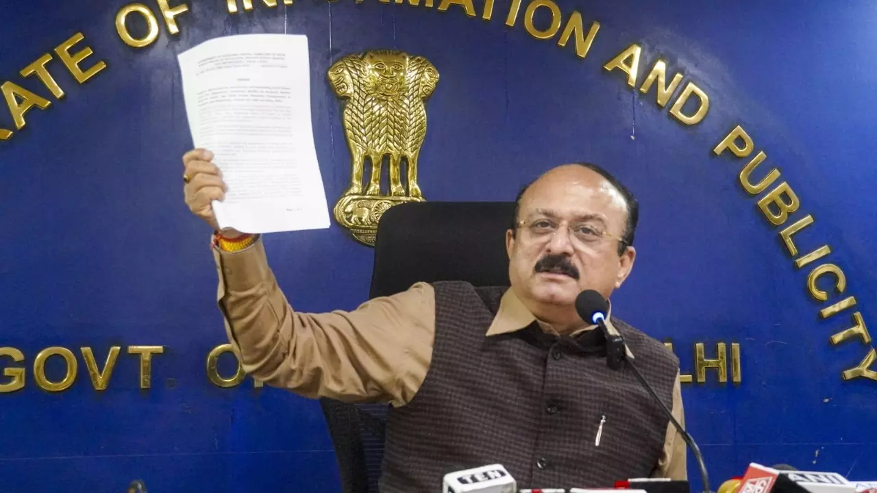 Earlier in the day, Delhi Education Minister Ashish Sood alleged that the AAP leaders have been spreading misinformation on social media