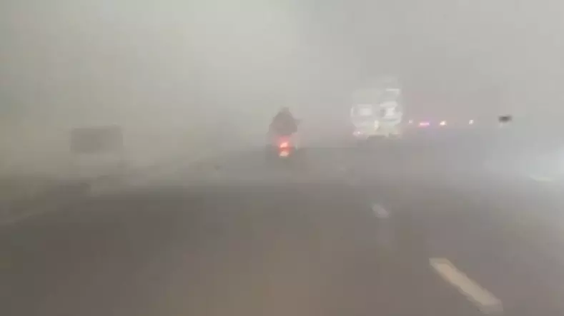 Delhi fog
