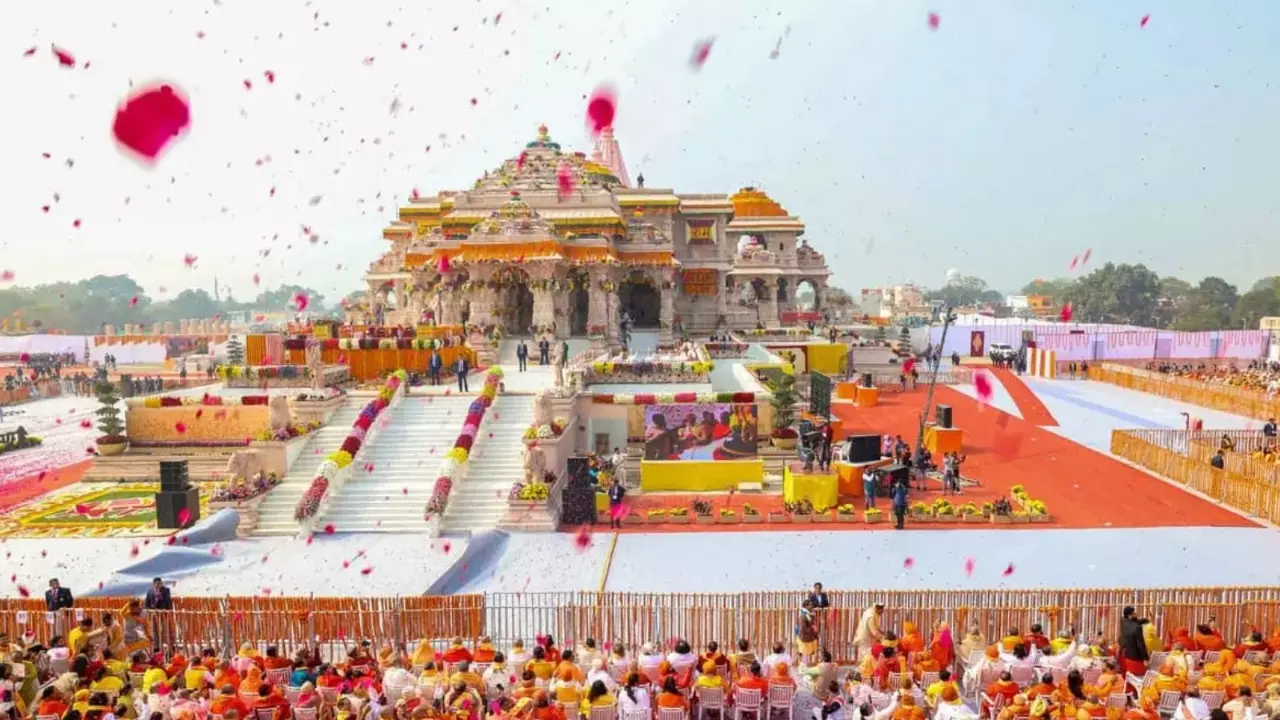 About 3,000 police personnel from outside the district have also been deployed to Ayodhya, anticipating the rise in devotee numbers during the celebrations