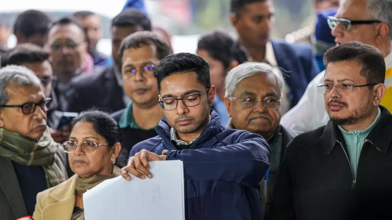 Trinamool Congress leader Abhishek Banerjee