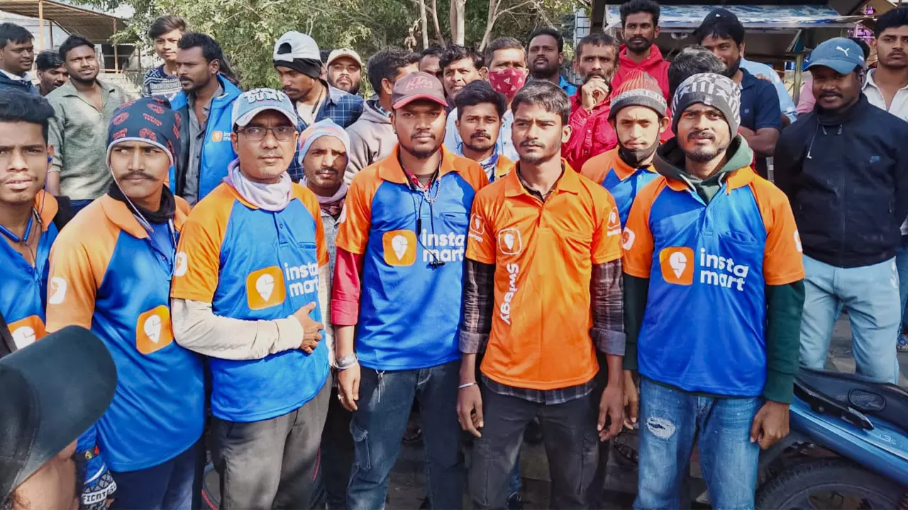 Gig workers protest continues