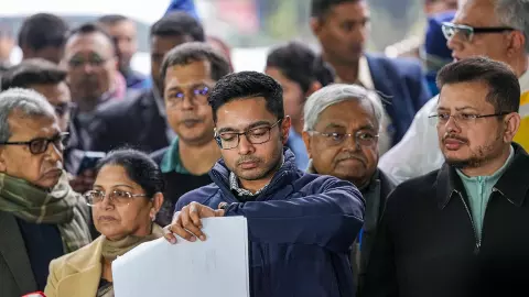 Trinamool Congress leader Abhishek Banerjee