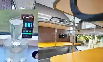 New Vande Bharat Sleeper train clocks 180 kmph; Vaishnaw posts video of test run New Vande Bharat Sleeper train clocks 180 kmph; Vaishnaw posts video of test run