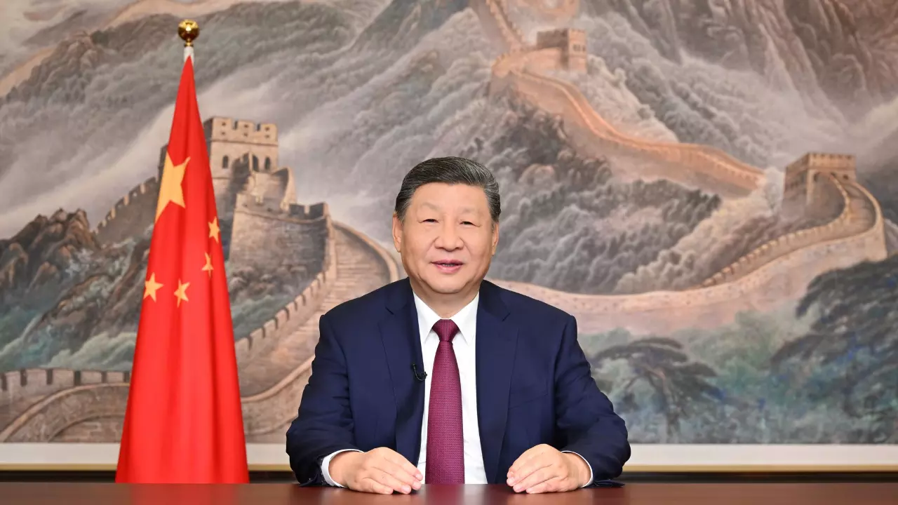 Xi hails China’s tech progress and renews pledge to take back Taiwan