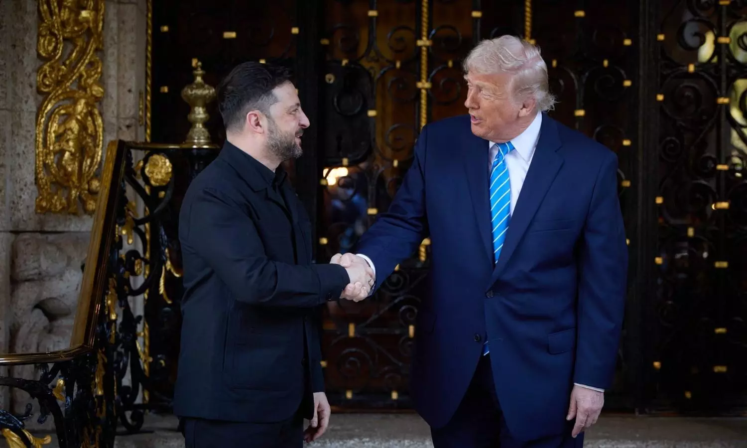 Donald Trump and Volodymyr Zelenskyy Donald Trump and Volodymyr Zelenskyy