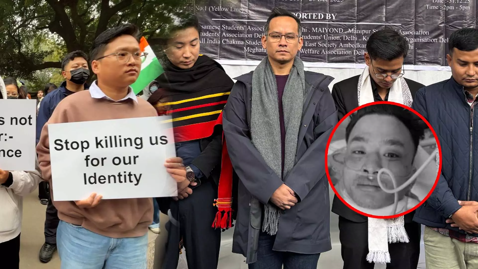 Justice for Anjel Chakma: North East groups protest against racism in Delhi