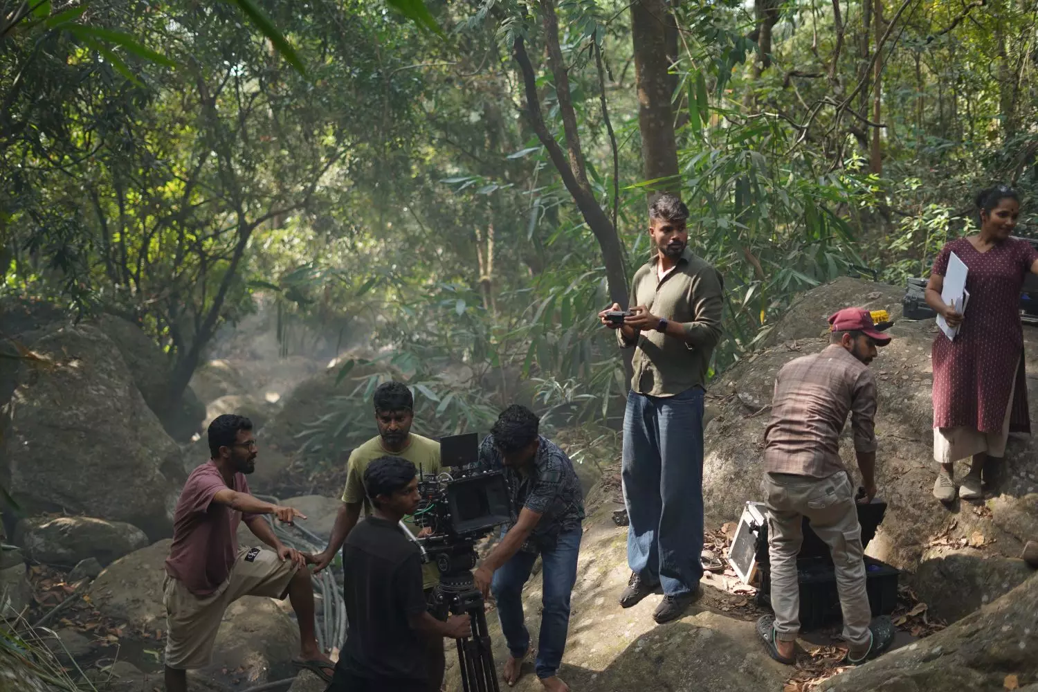 Unnikrishnan wanted to preserve the “nearly extinct” language of the community, along with its ancient customs and practices, but execution became a challenge. Help came in the form of Vinod Chellan, a member of the Cholanaikkan community, who collaborated on the script. Photo: By special arrangement