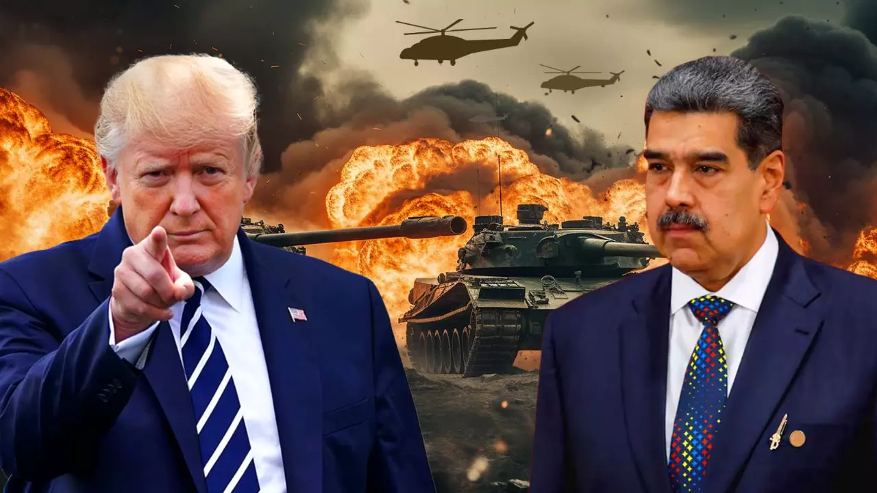 US President Donald Trump and Venezuelan President Nicolas Maduro