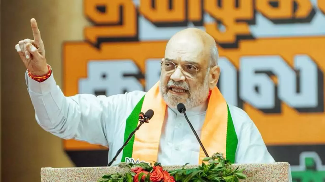 Amit Shah flays DMK govt as countrys most corrupt, targets family politics in TN