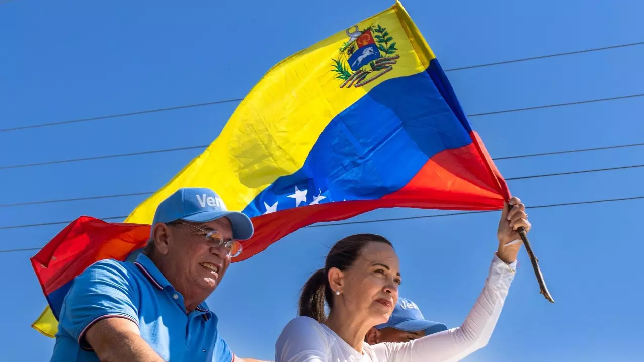 Maria Corina Machado (Right)