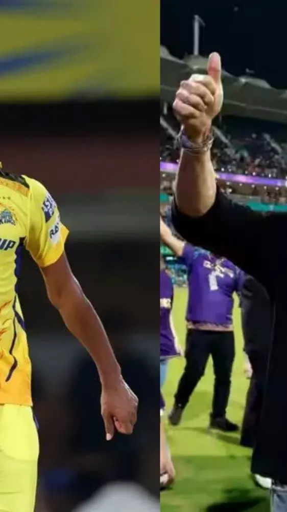 Mustafizur Rahman and Shah Rukh Khan