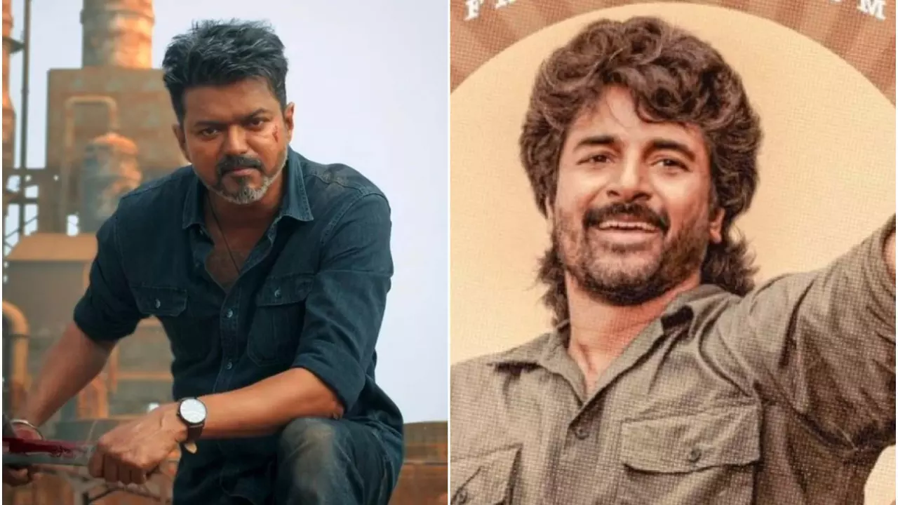 Posters of Jana Nayagan and Parashakti Posters of Jana Nayagan and Parashakti