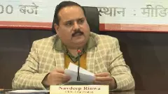 Uttar Pradesh Chief Election Officer Navdeep Rinwa