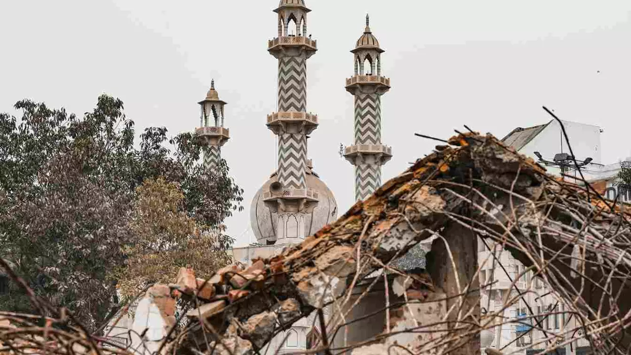 Turkman Gate in Delhi remains tense as police probe violence during demolition drive Turkman Gate in Delhi remains tense as police probe violence during demolition drive
