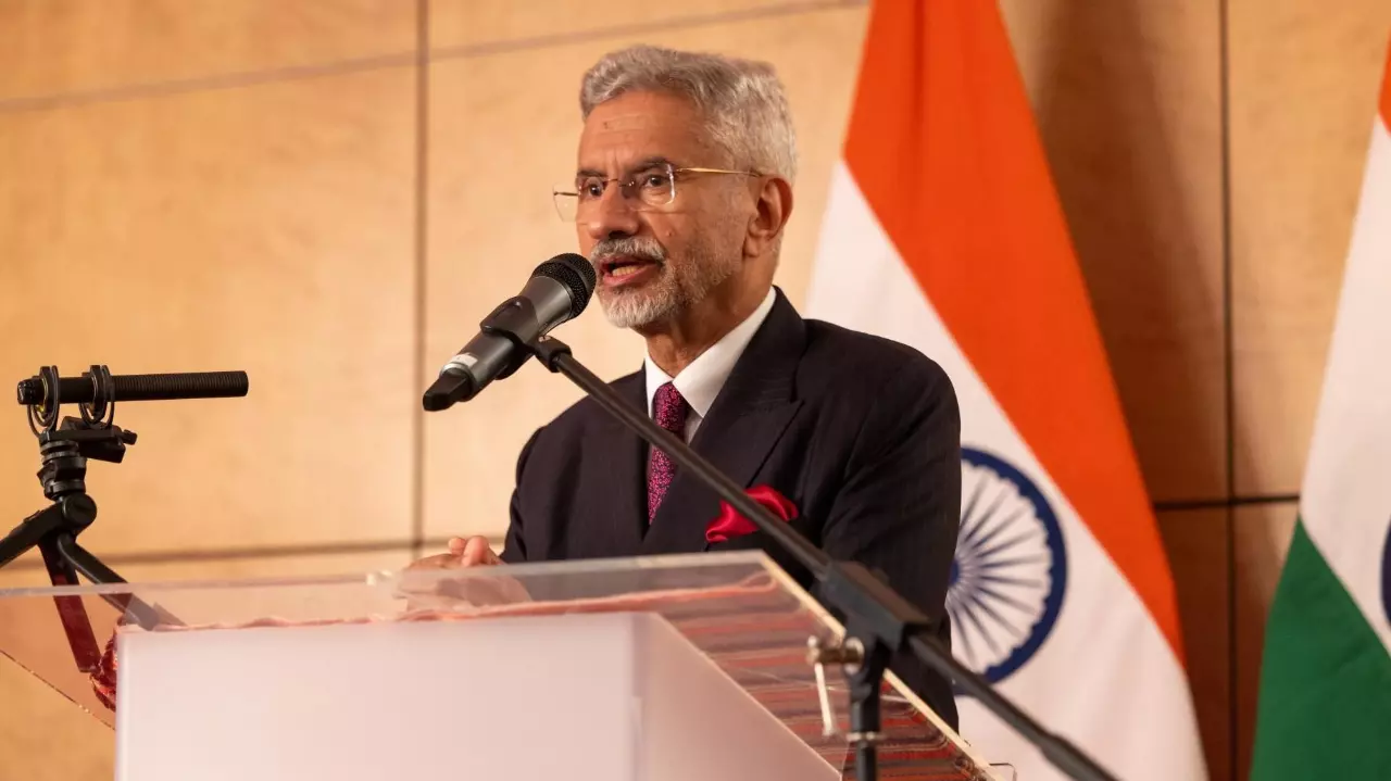 External Affairs Minister S Jaishankar in Luxemburg External Affairs Minister S Jaishankar in Luxemburg