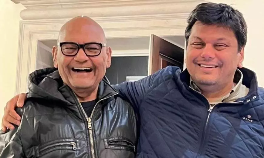 Anil Agarwal and Agnivesh Agarwal Anil Agarwal and Agnivesh Agarwal