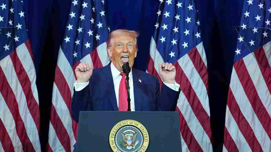 US President Donald Trump