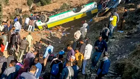 Himachal bus accident