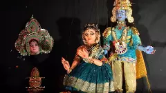 Karnakata wooden puppets
