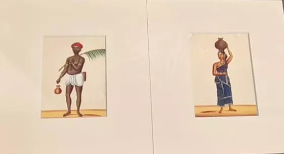 Old Patna Qalam works. Photo: By special arrangement