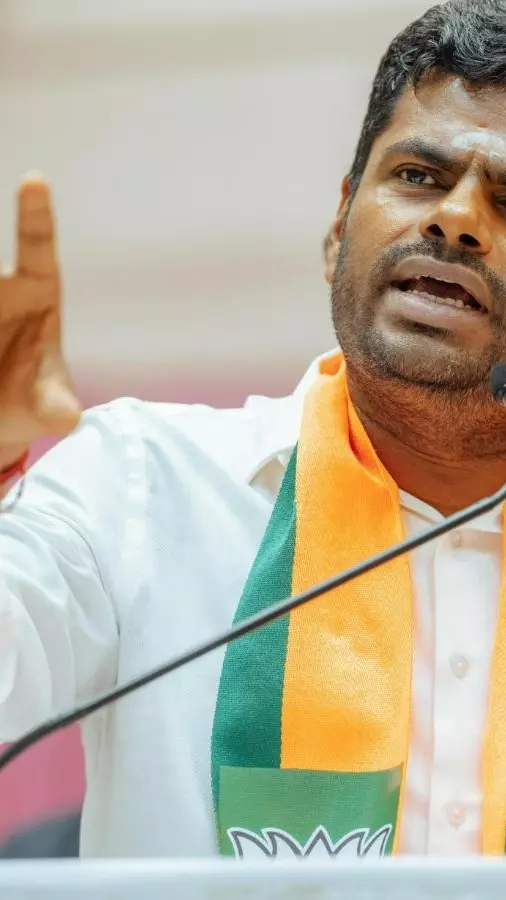 BJP leader K Annamalai