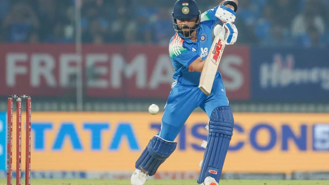 Kohli narrowly missed his 54th ODI ton in the first ODI but his stroke-filled 91-ball 93 set up Indias win even though a mini collapse created a few nervous moments