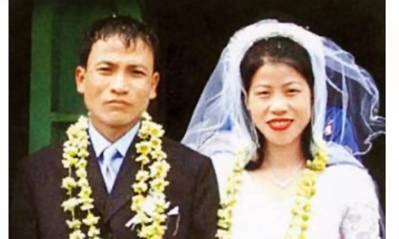 Karung Onkholer, also knowns as Onler and Mary Kom got married in 2005 Karung Onkholer, also knowns as Onler and Mary Kom got married in 2005