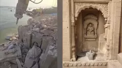 Varanasi: Protest erupts over Manikarnika Ghat demolition; officials deny charges