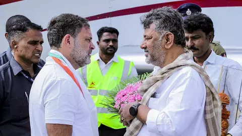 Rahul Gandhi, DK Shivakumar