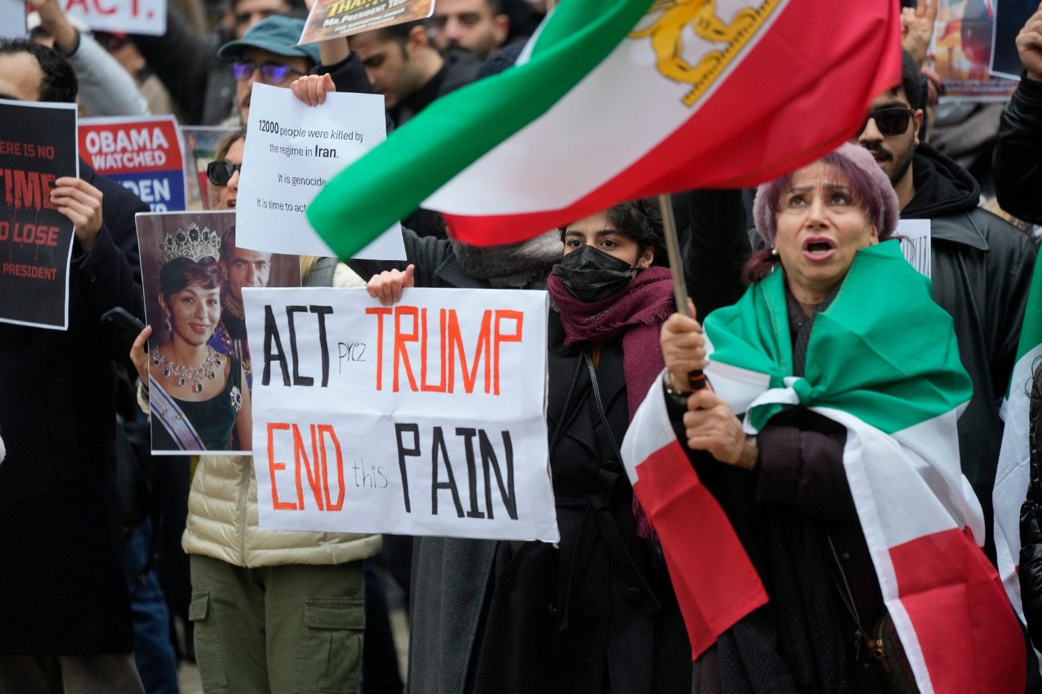 Trump: Iranian government 'badly misbehaving'