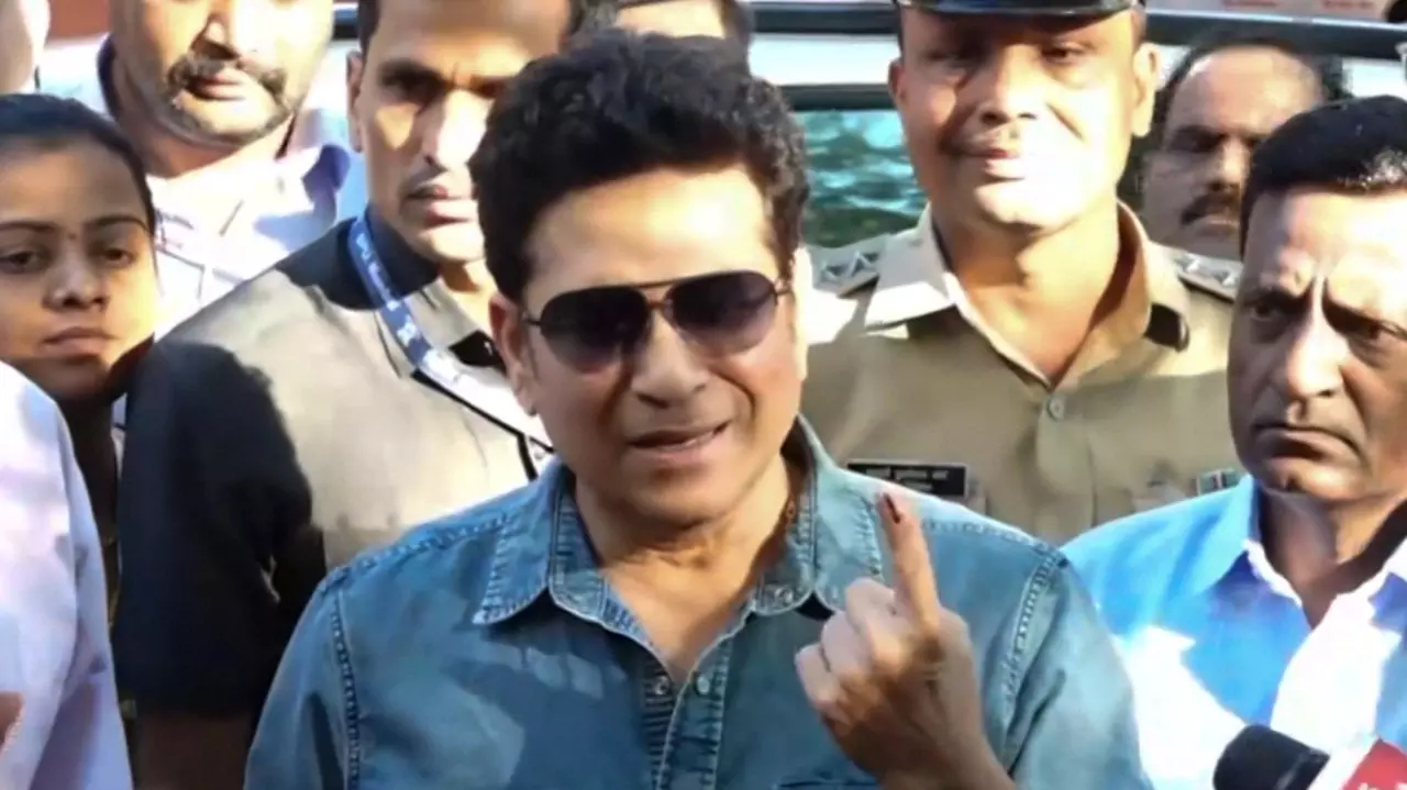 Former India cricket captain Sachin Tendulkar