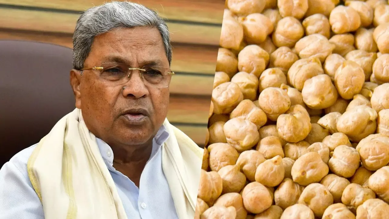 Karnataka CM Siddaramaiah writes to Centre on falling Bengal gram prices in agricultural produce markets.