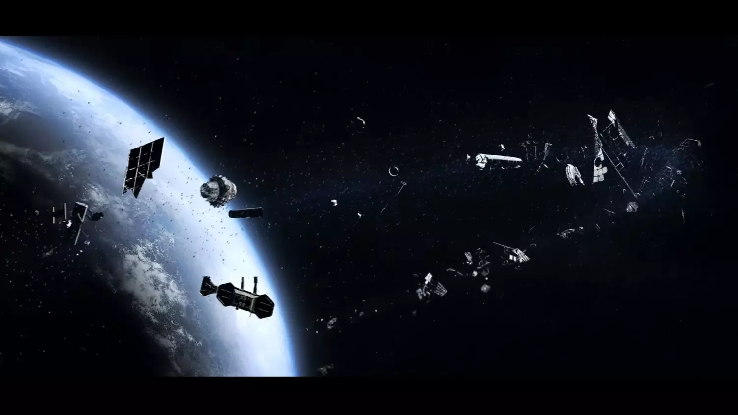 A screenshot of space debris from OP Srivastavas The Dirty Sky.&nbsp;