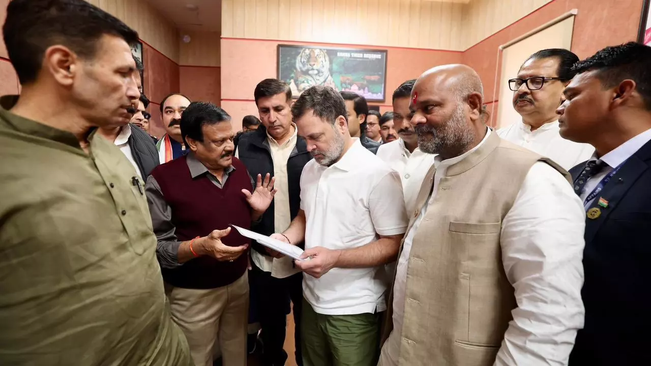 Rahul Gandhi in Indore