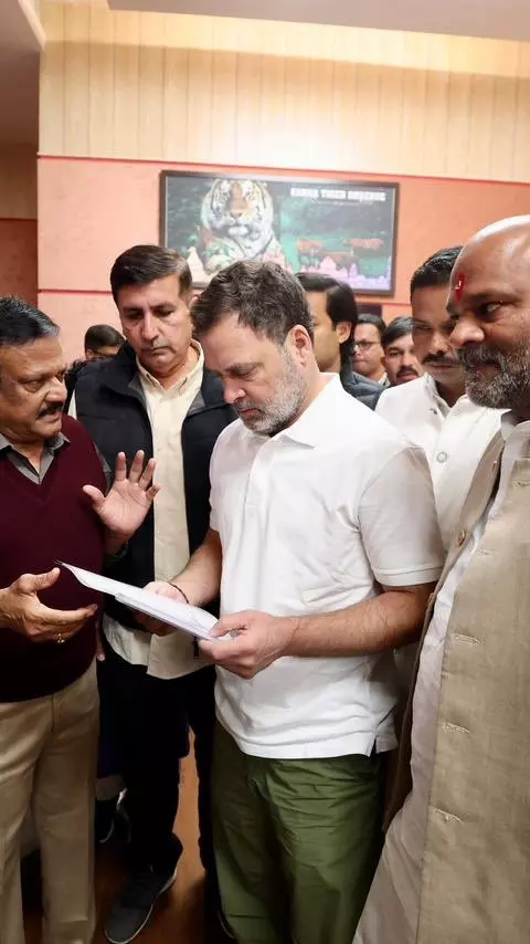 Rahul Gandhi in Indore