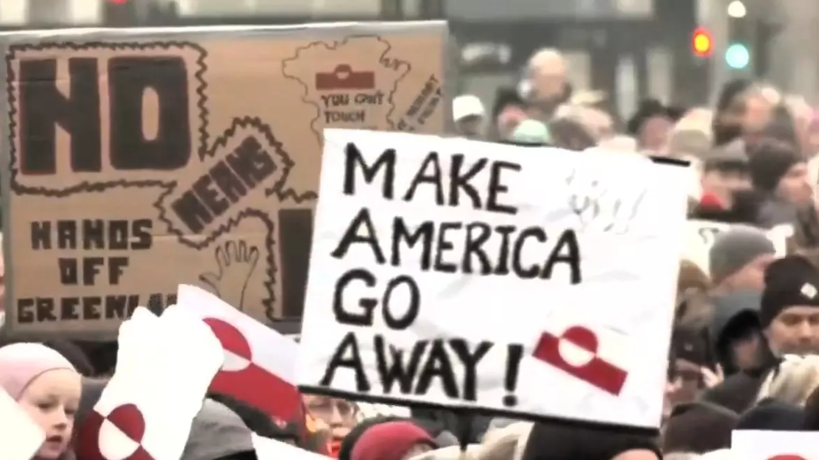 US Trump take over Greenland