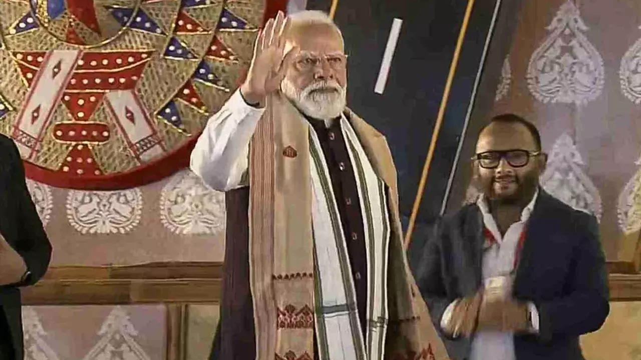 Modi flags off 2 Amrit Bharat trains, lays Kaziranga corridor foundation