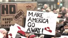 US Trump take over Greenland