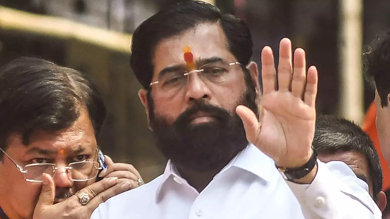 Maharashtra Deputy Chief Minister Eknath Shinde