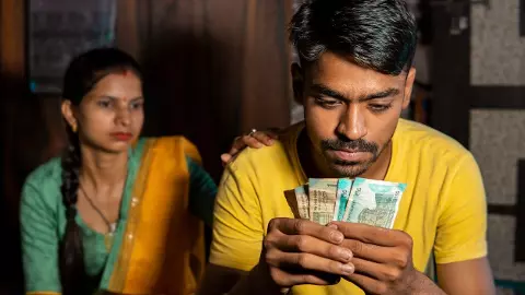 Indian families face economic challenge