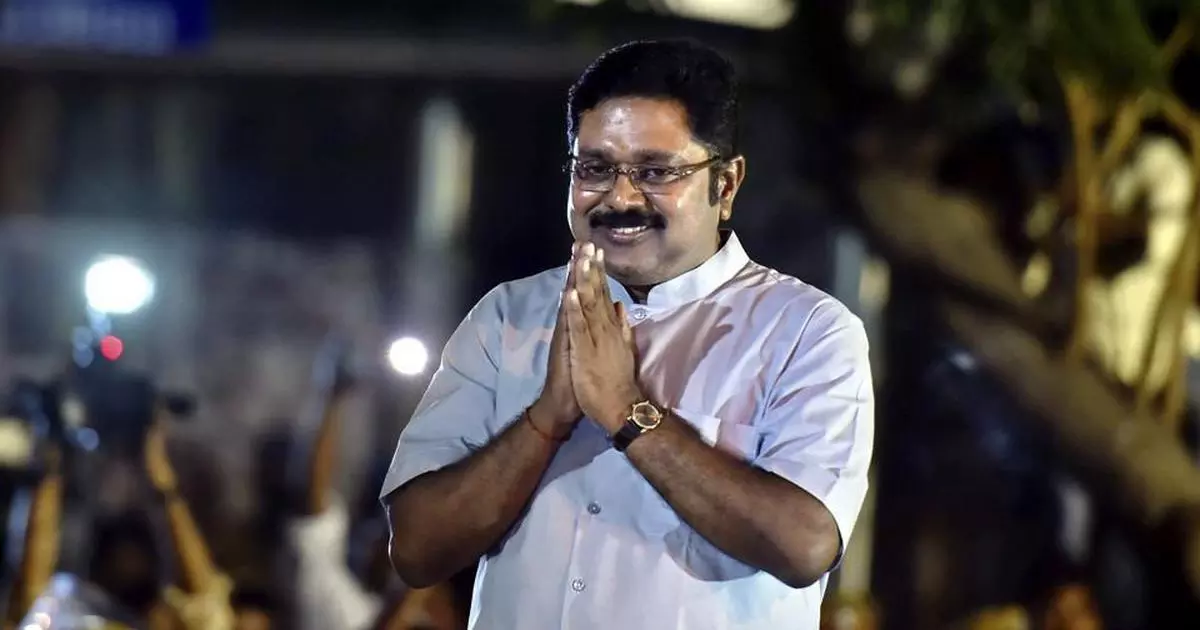 Dhinakaran-led AMMK joins NDA in Tamil Nadu Dhinakaran-led AMMK joins NDA in Tamil Nadu