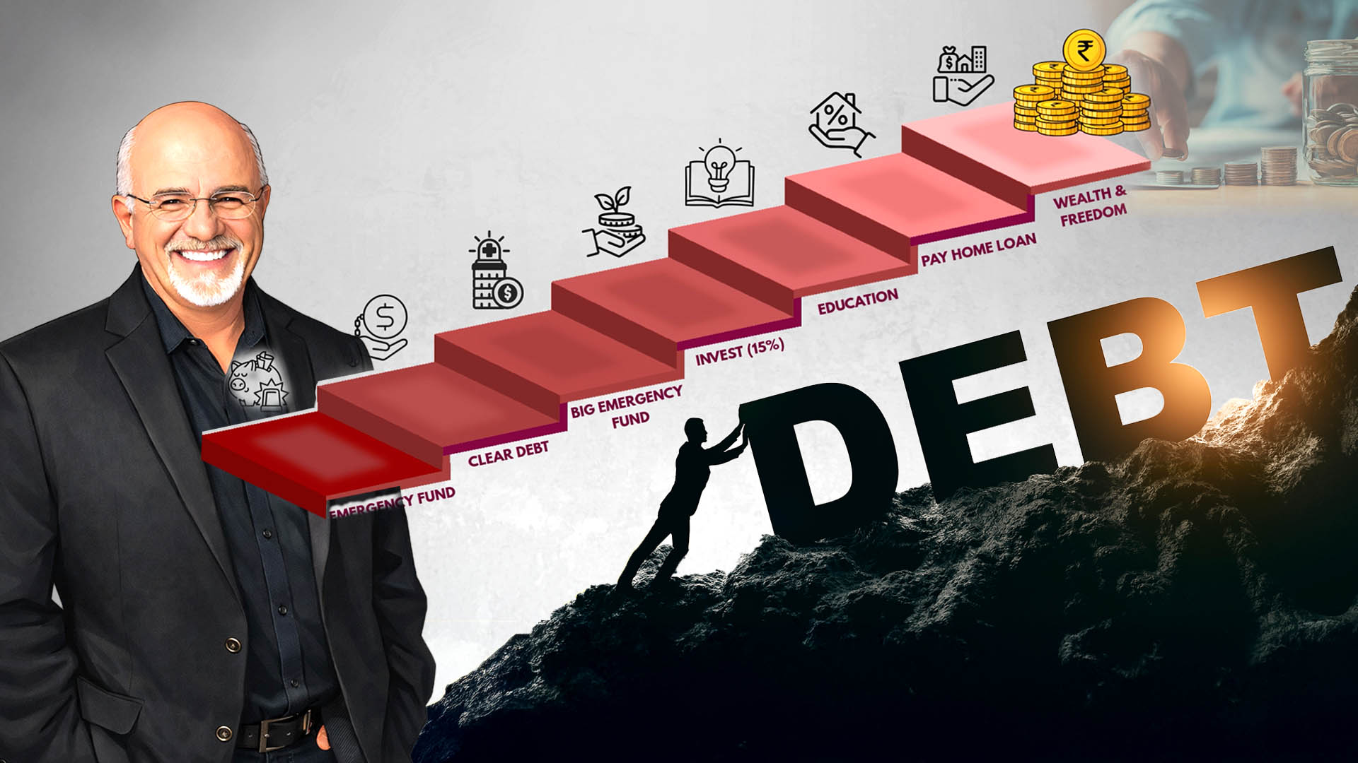 How you can use Dave Ramsey’s 7 Baby Steps to save money and get rich