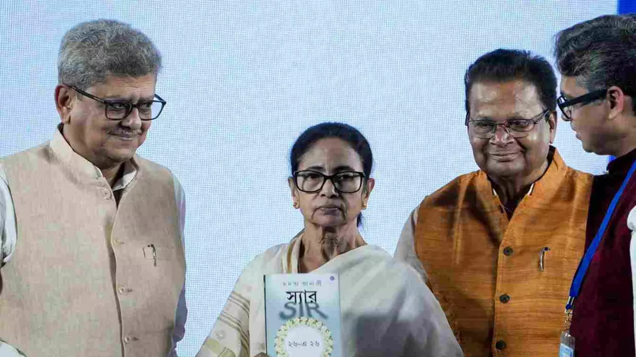 Mamata Banerjee SIR anxiety deaths book fair